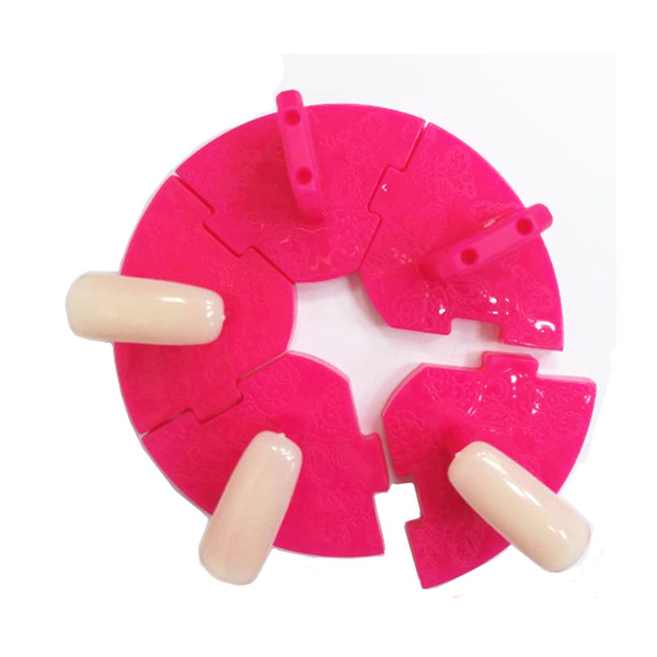 【MoreColors】可拆卸 甲片練習架 甲片座 甲片展示架 假指甲制作固定底座 B48-1